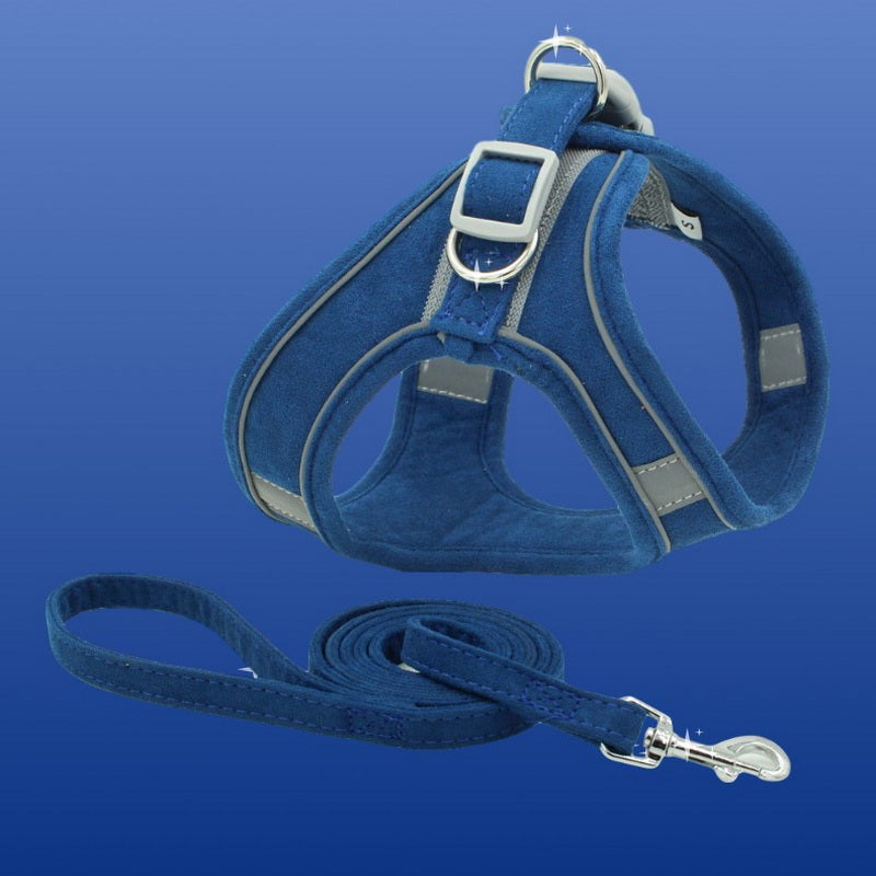 Adjustable Vest Style Pet Chest Harness Leash