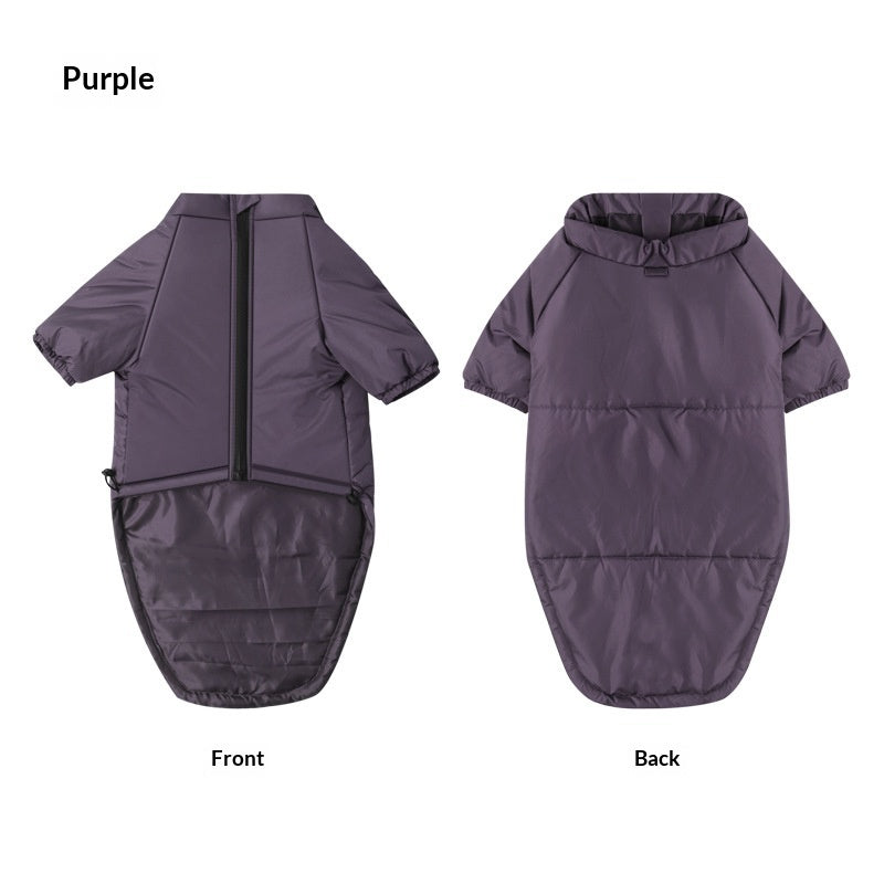 XL Dog Warm Cotton Jacket