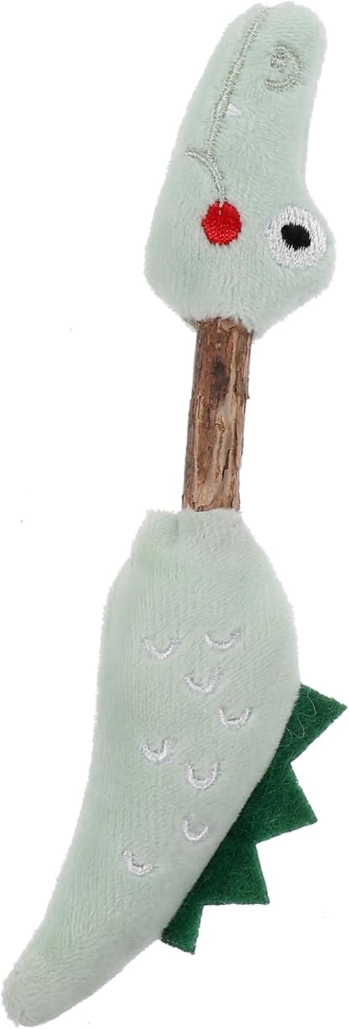 Pet Kitten Teeth Cleaning Chew Stick Interactive Toy Set