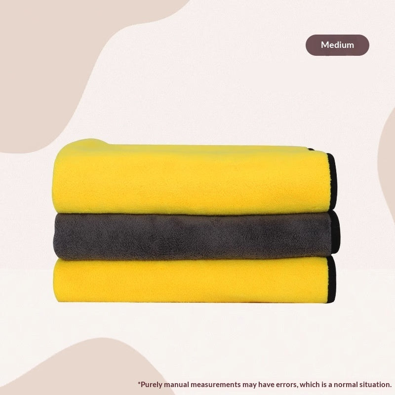 Pet Super Absorbent Quick Dry Bath Towel Grooming Cloth