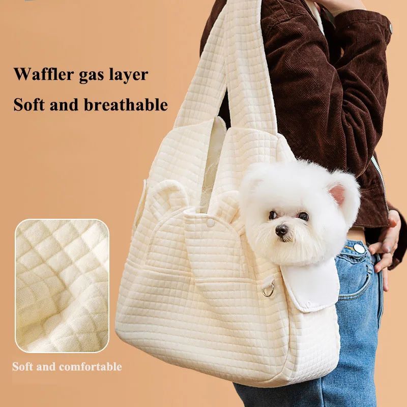 Cross Chest Pet Carrier Backpack Travel Bag
