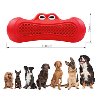 Pet Vocal Rubber Teething Chew Ball Toy