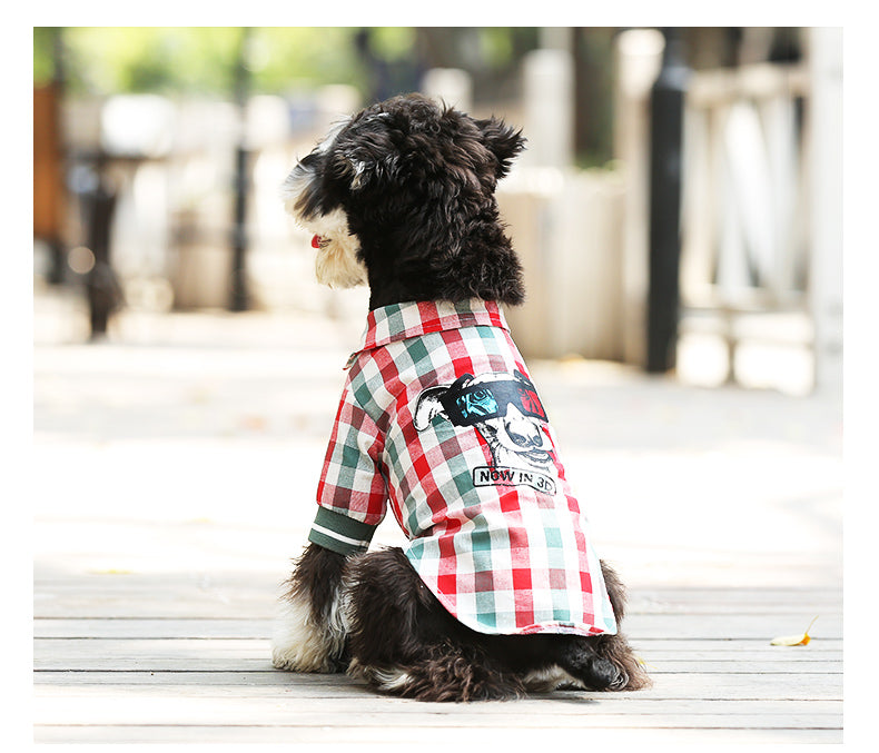 Plaid Pet Shirt