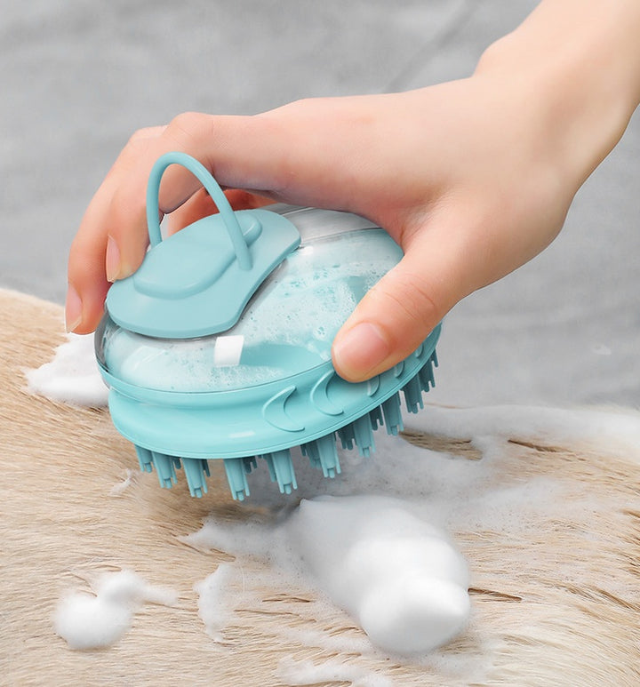 Pet Bath Massage Brush Grooming Tool Set