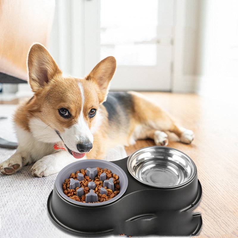Pet Slow Feeding Bowl Removable Design For Pets