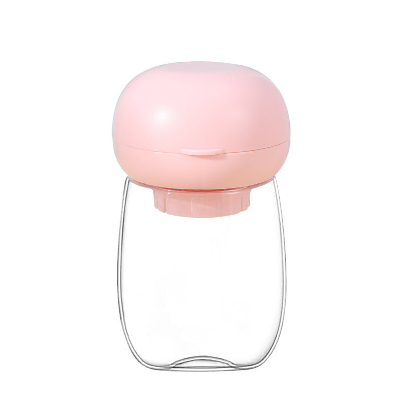 Pet Portable Water Bottle Travel Drinking Cup Feeding Bowl Lanyard