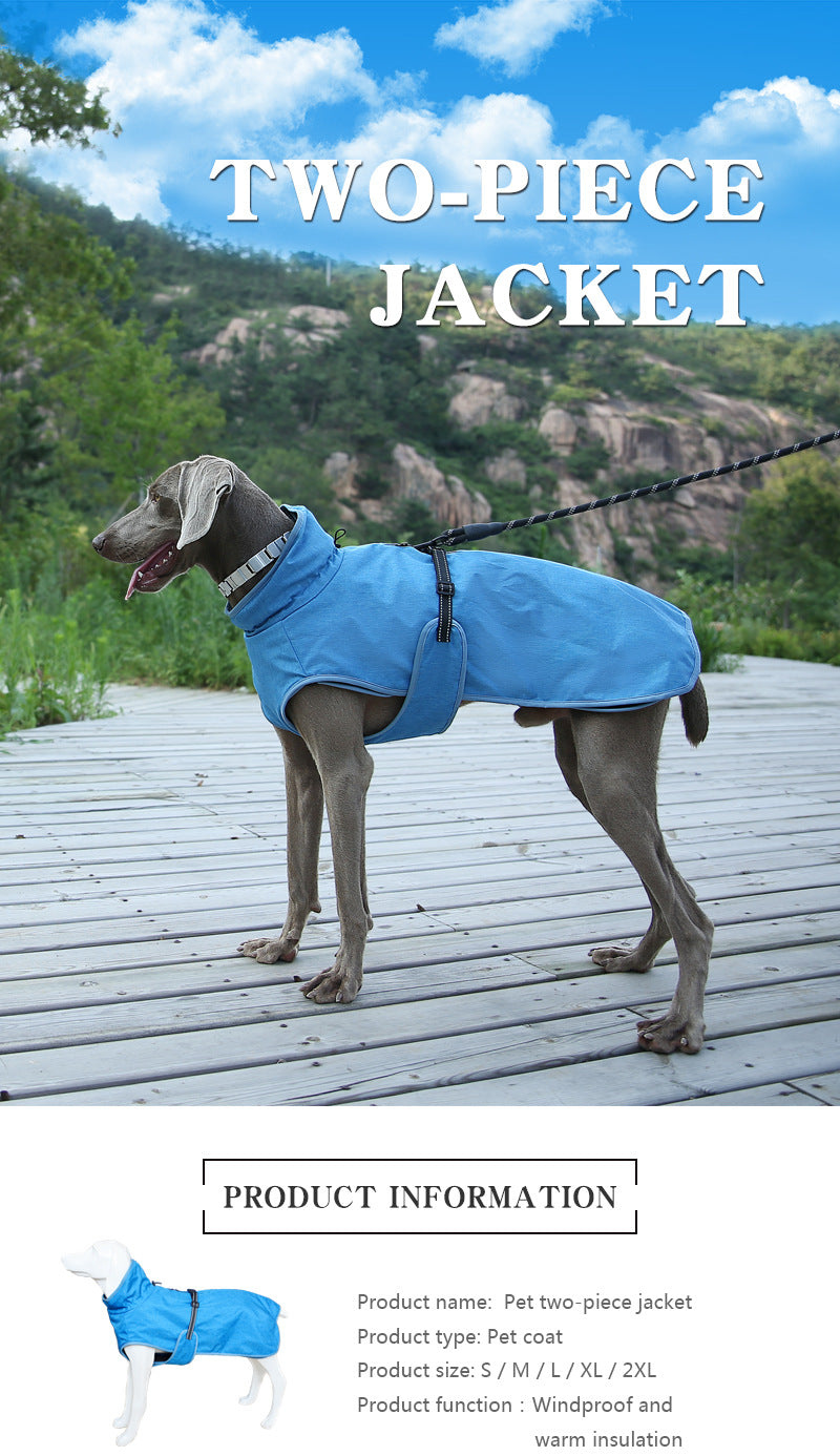 Winter Pet Two-Piece Shell Jacket