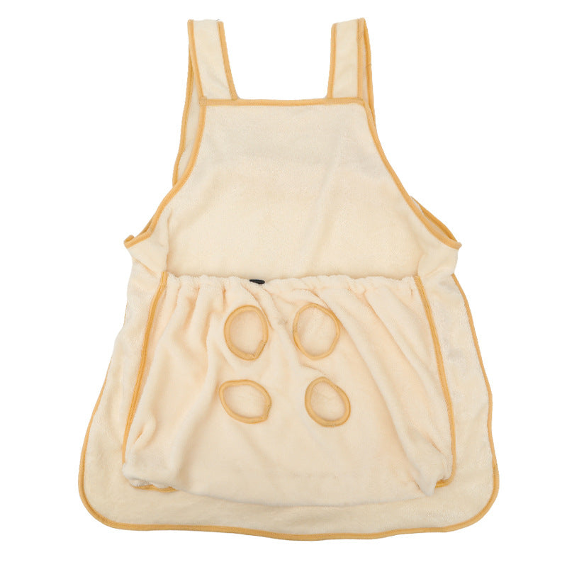 Plush Pouch Pet Carrier Apron Bag
