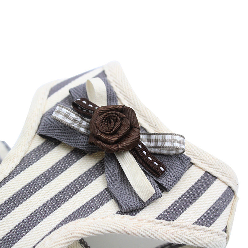 Adjustable Vest Style Pet Chest Strap Leash Harness