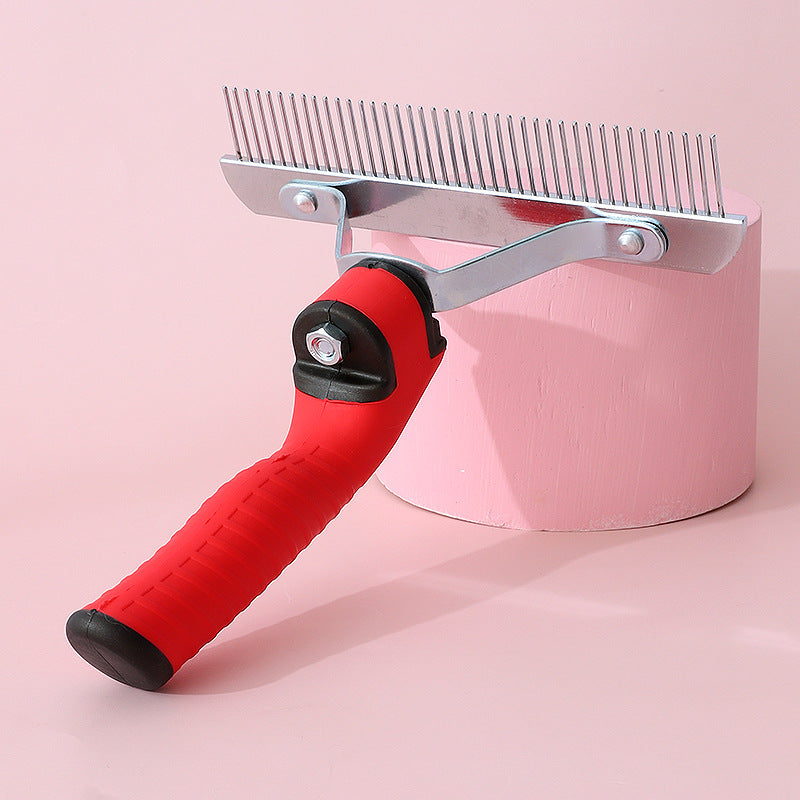 Pet Extra Large Rake Deshedding Grooming Brush Comb Tool