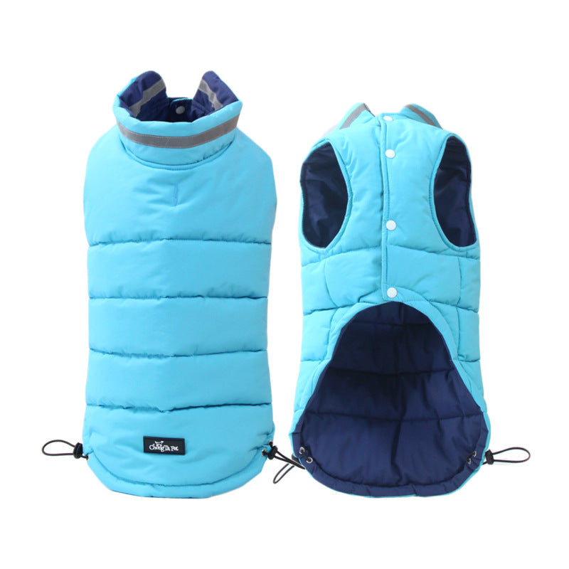 Pet Thickened Waterproof Outdoor Reflective Jacket
