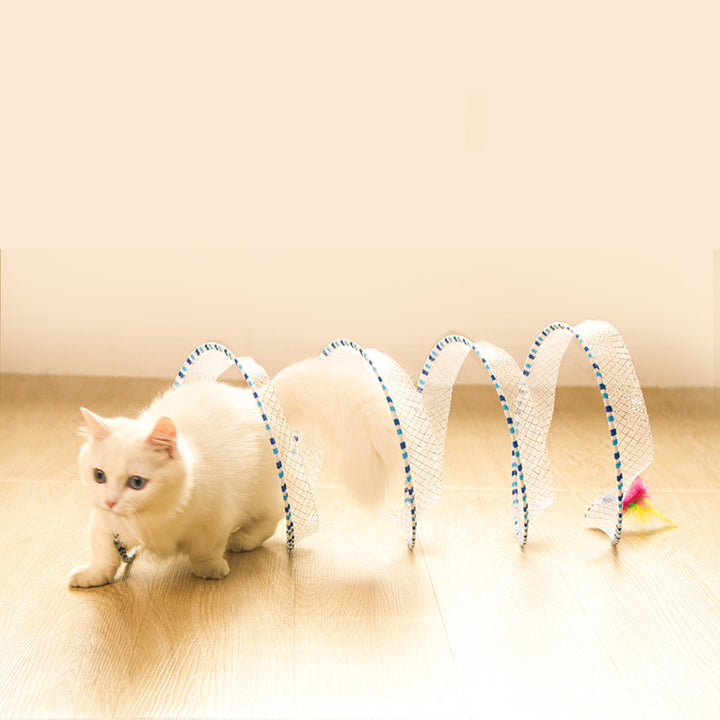 Pet Foldable Storage Tunnel Toy Organizer System