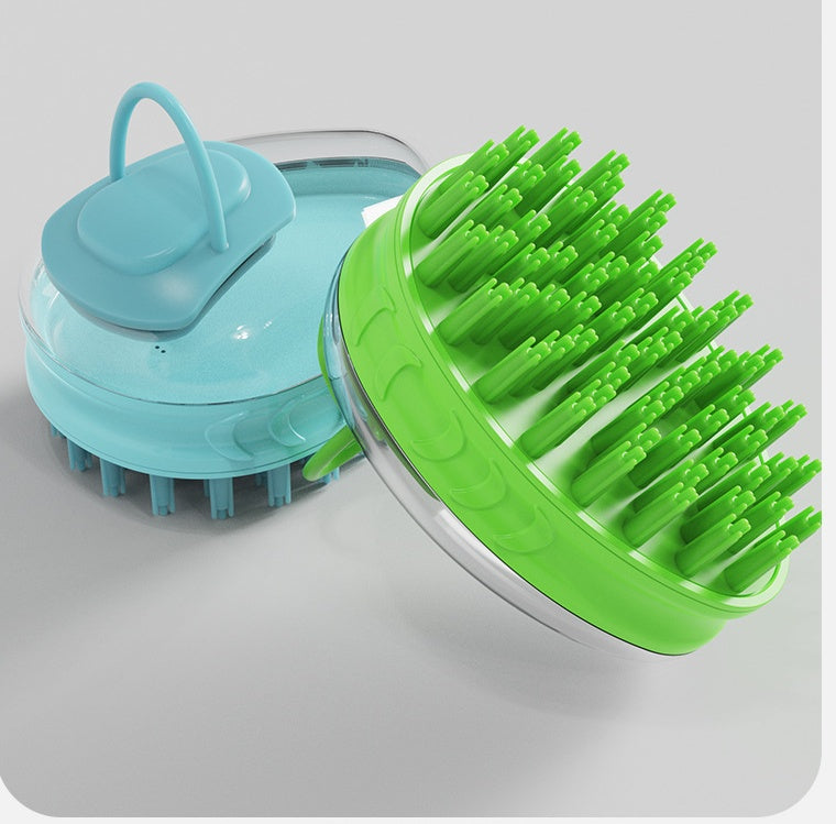 Pet Bath Massage Brush Grooming Tool Set
