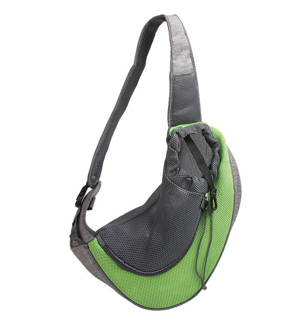 Mesh Pet Shoulder Sling Carrier Tote Bag