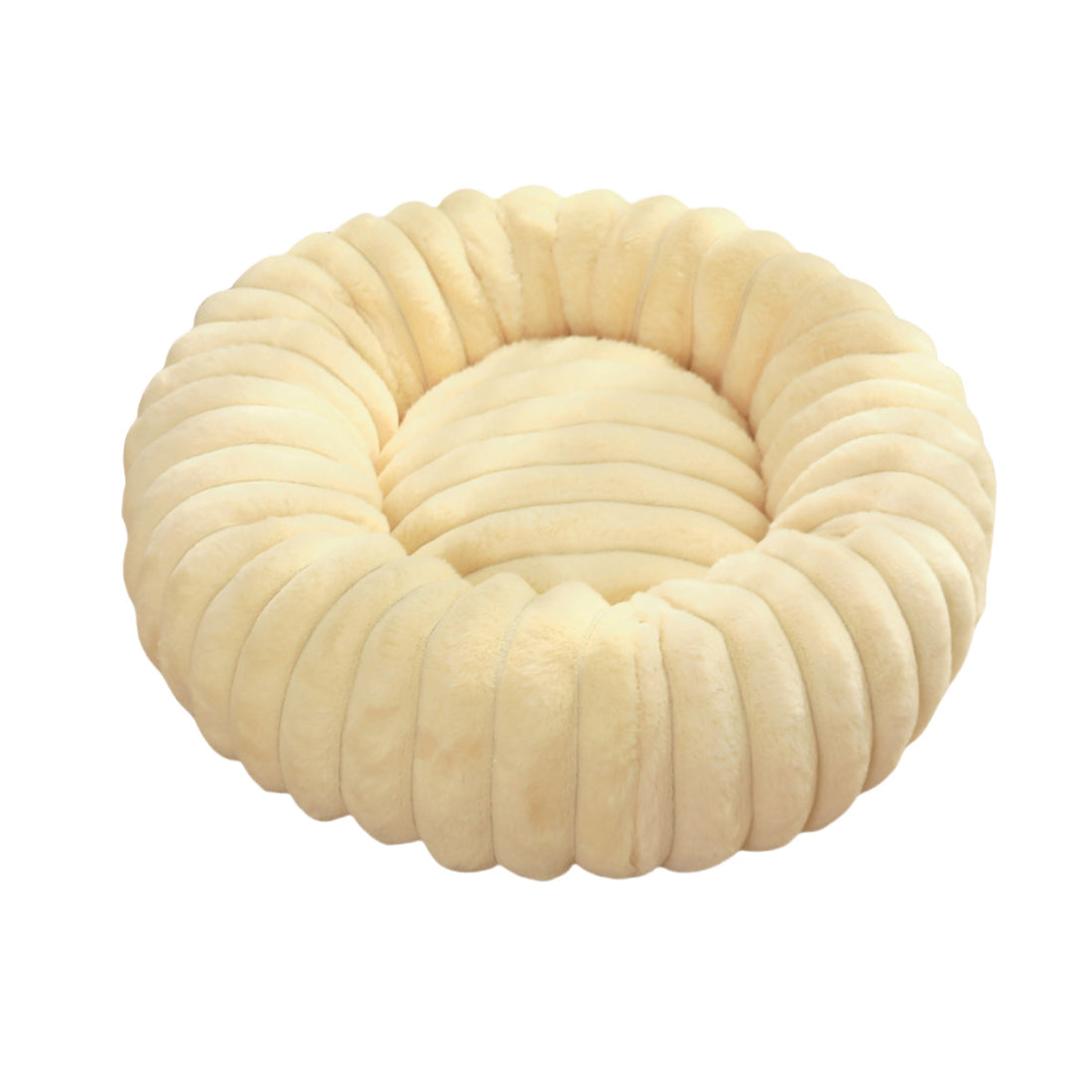 Pet Plush Winter Warm Round Nest Bed Kennel Mat