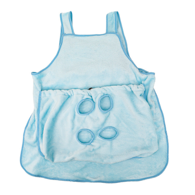Plush Pouch Pet Carrier Apron Bag