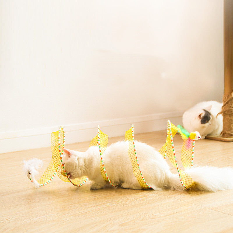 Pet Foldable Storage Tunnel Toy Organizer System