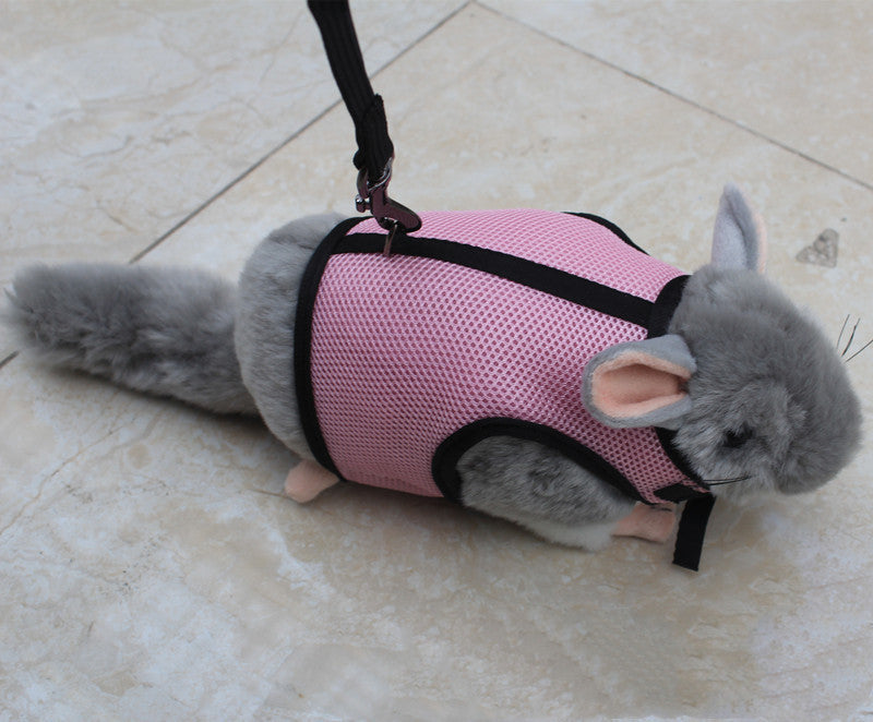 Adjustable Small Pet Control Leash Lightweight Harness