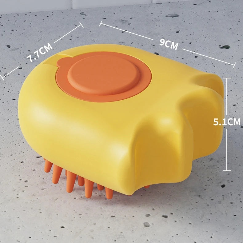 Pet Bath Massage Brush Shampoo Box Cleaning Comb Grooming Tool