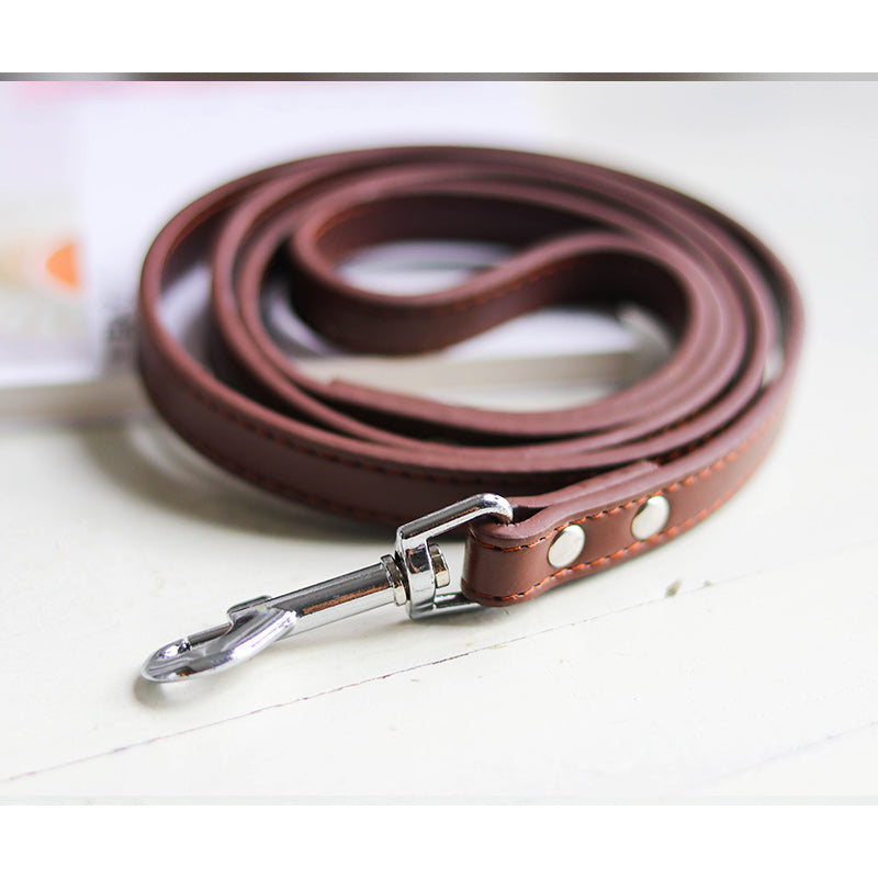 Durable Adjustable Pet Leash And Collar Control Set