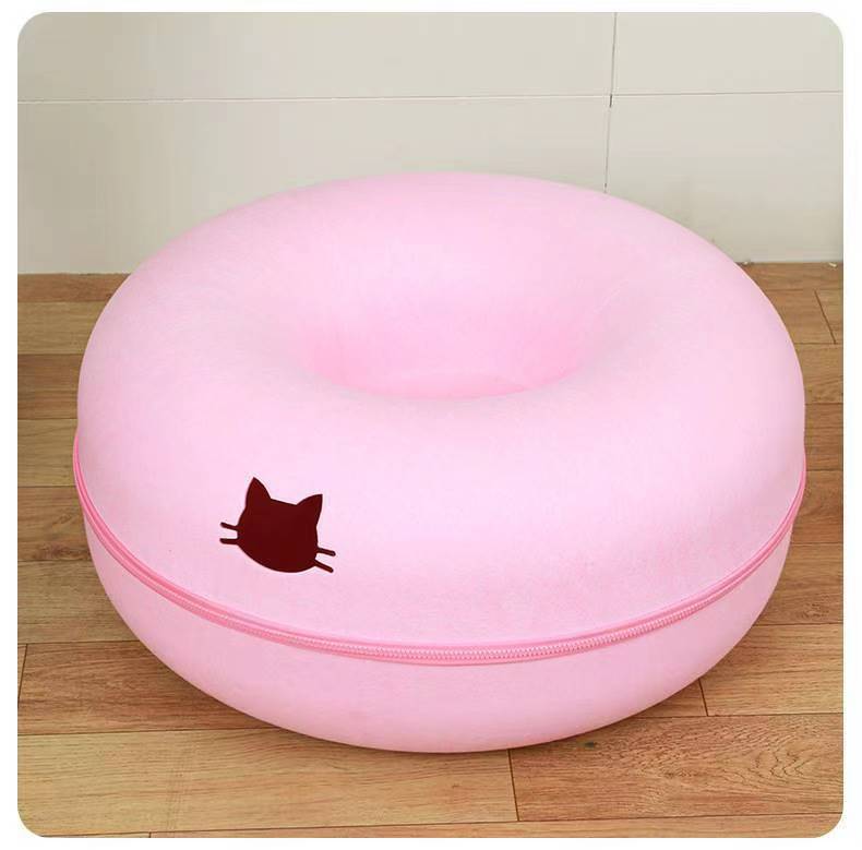 Pet Comfortable Round Tunnel Bed For Pets