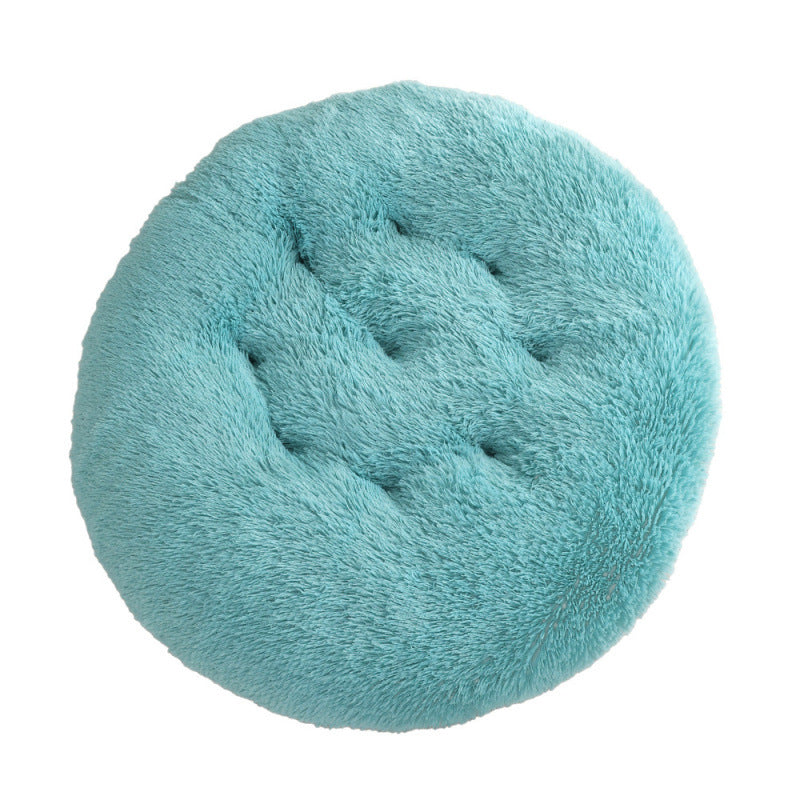 Pet Round Plush Warm Sleeping Bed Mat House