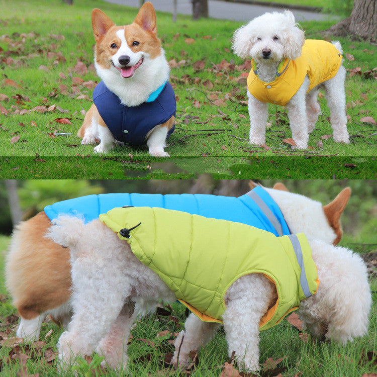 Pet Thickened Waterproof Outdoor Reflective Jacket
