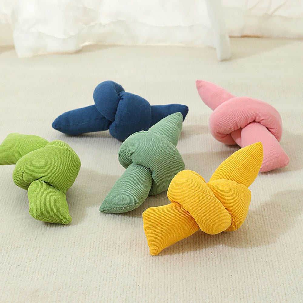 Pet Natural Cotton Rope Knot Chew Tug Toy
