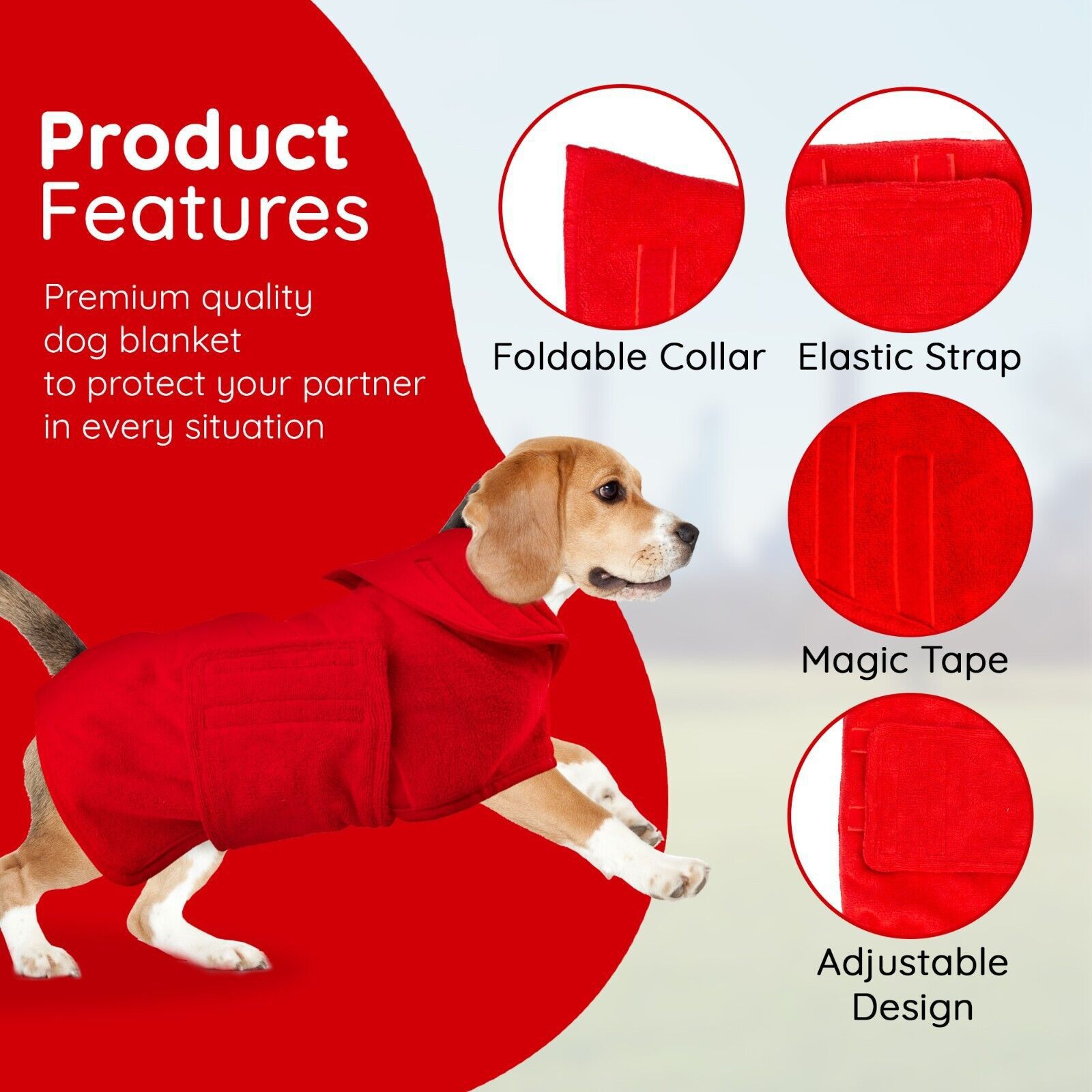 Pet Super Absorbent Quick Drying Fiber Bath Towel Set
