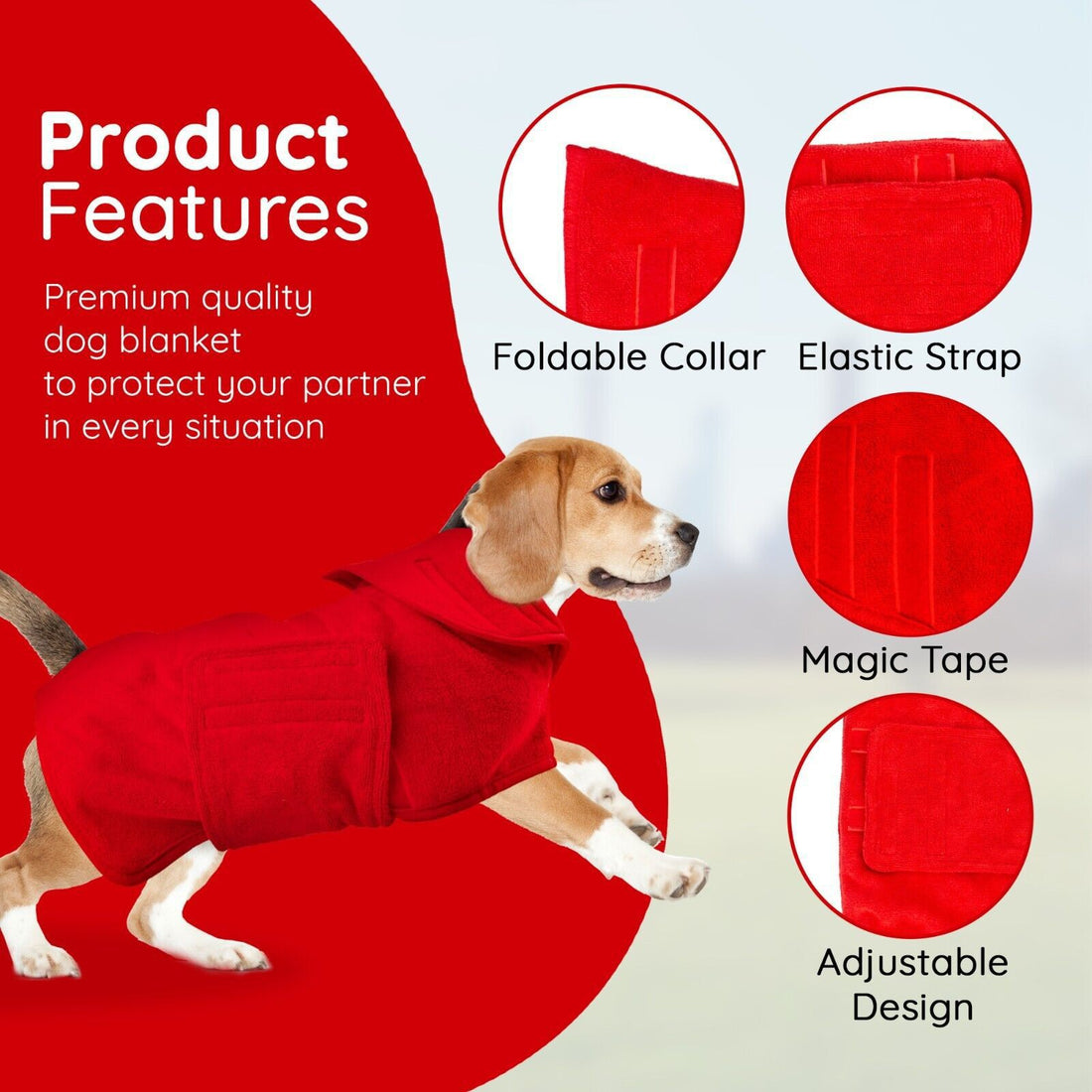 Pet Super Absorbent Quick Drying Fiber Bath Towel Set