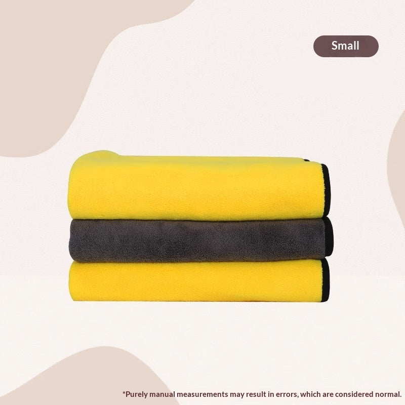 Pet Super Absorbent Quick Dry Bath Towel Grooming Cloth