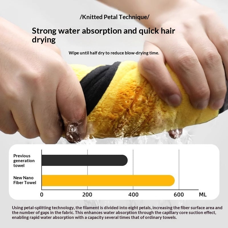 Pet Super Absorbent Quick Dry Bath Towel Grooming Cloth