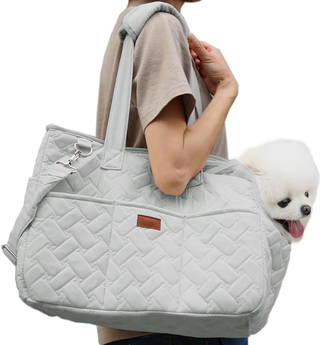Breathable Cushioned Mesh Pet Carrier Handbag