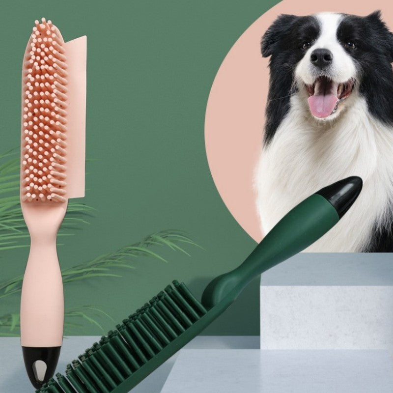 Pet Hair Remover Massage Grooming Brush Cleaning Comb Tool