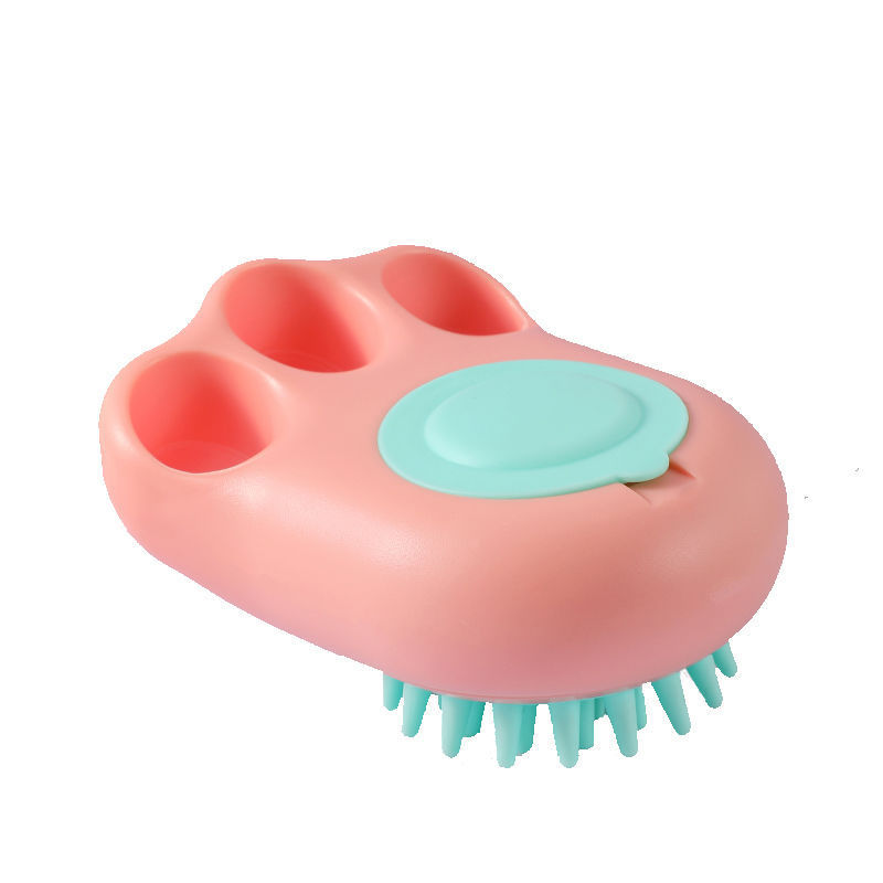 Pet Bath Massage Brush Claw Cleaning Grooming Comb Tool