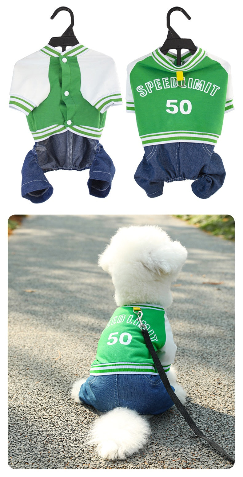 Pet Four Leg Fashion Sweater Clothing Set