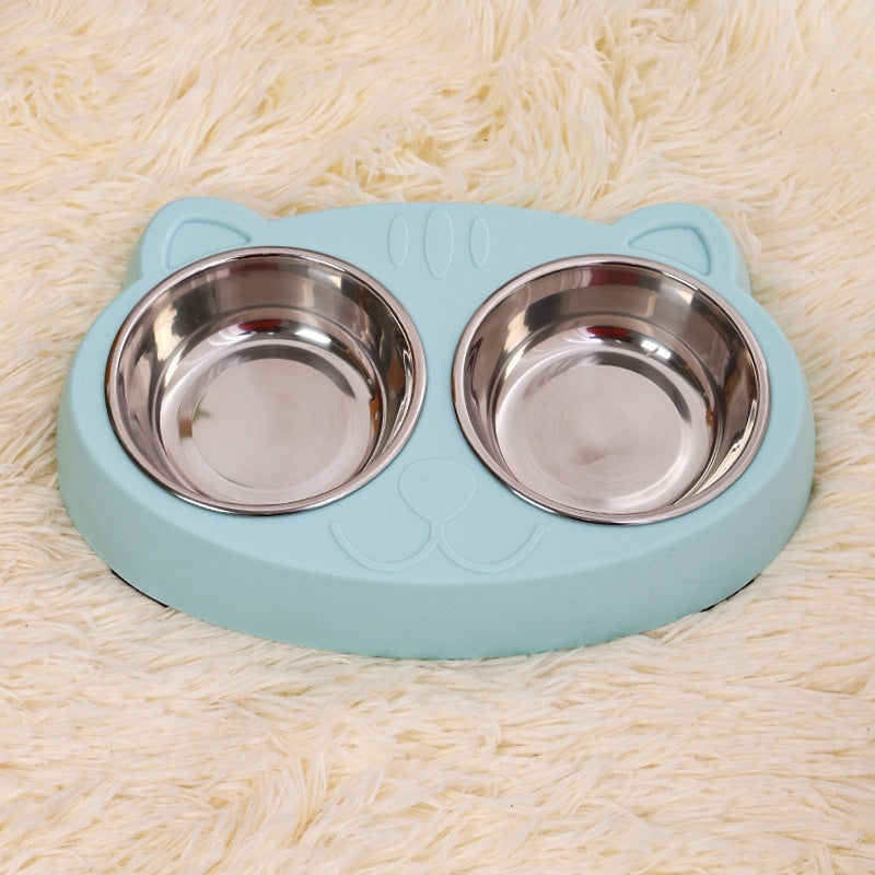 Pet Feeding Bowl Water And Food Rice Basin