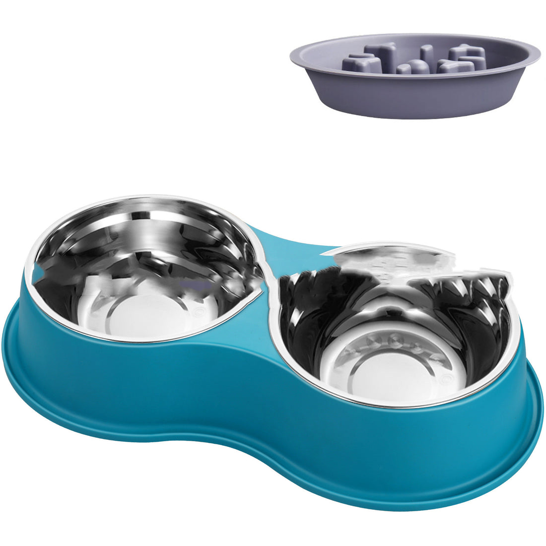Pet Slow Feeding Bowl Removable Design For Pets