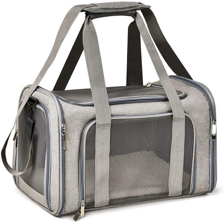 Portable Foldable Handheld Pet Carrier Travel Tote