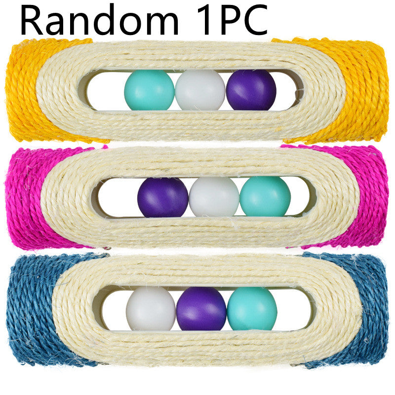 Pet Long Sisal Drum Toy Set Three Piece