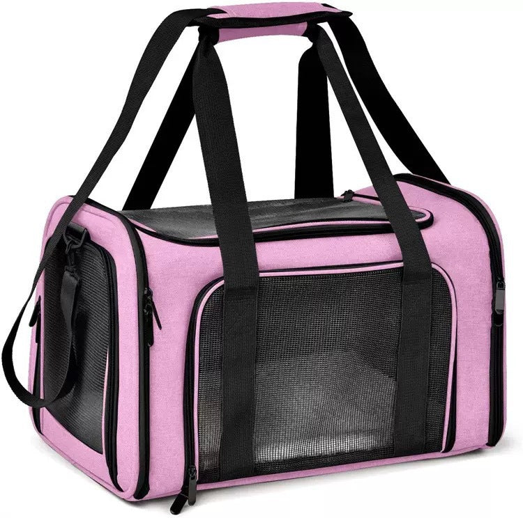Portable Foldable Handheld Pet Carrier Travel Tote