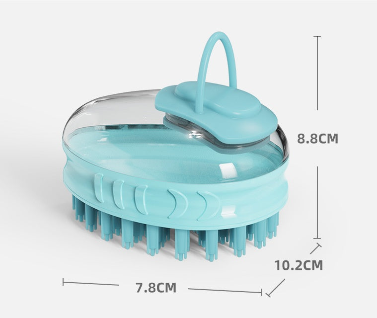 Pet Bath Massage Brush Grooming Tool Set