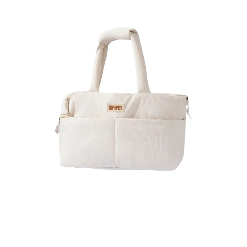 Adjustable Pet Car Seat Carrier Bag with Safety Leash