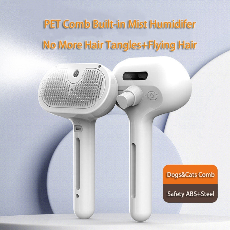 Pet Self Cleaning Grooming Brush Hair Remover Dematting Comb