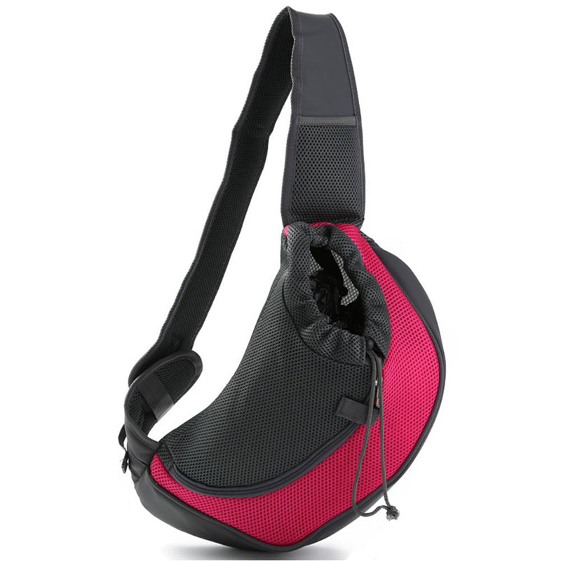 Mesh Pet Shoulder Sling Carrier Tote Bag