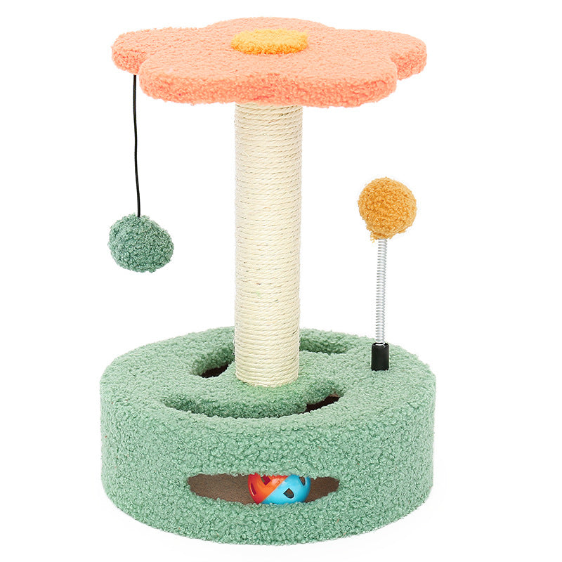 Pet Scratch Board Claw Grinding Toy Set