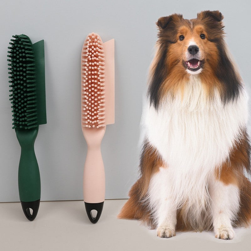 Pet Hair Remover Massage Grooming Brush Cleaning Comb Tool