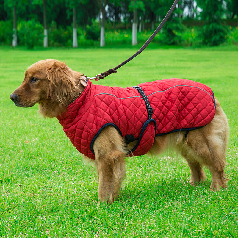 Pet Adjustable Warm Cotton Jacket
