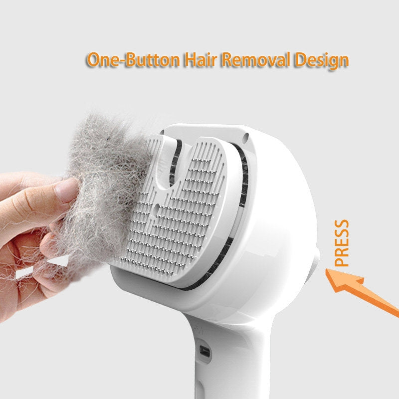 Pet Self Cleaning Grooming Brush Hair Remover Dematting Comb