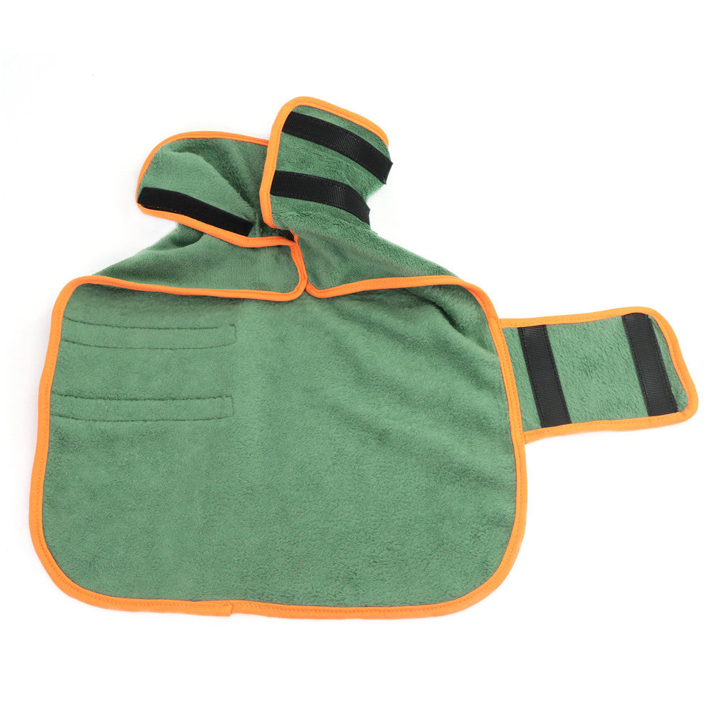 Pet Super Absorbent Quick Drying Fiber Bath Towel Set
